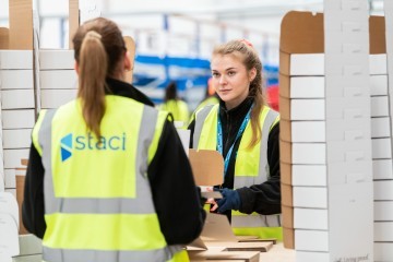 Staci UK Fulfilment teams