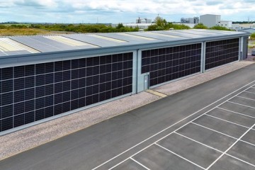 Green Shield Group install cutting-edge solar wall at Addison Group 