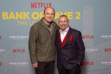 Dave Fishwick and Rory Kinnear