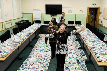 Councillors from Nelson Town Council judged the entries ahead of the Nelson Christmas Light Switch On.jpg.jpg