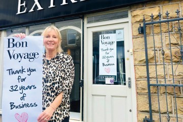Extreme owner Lisa Milburn is saying Bon Voyage after 32 years of business in Accrington Town Centre.jpg.jpg