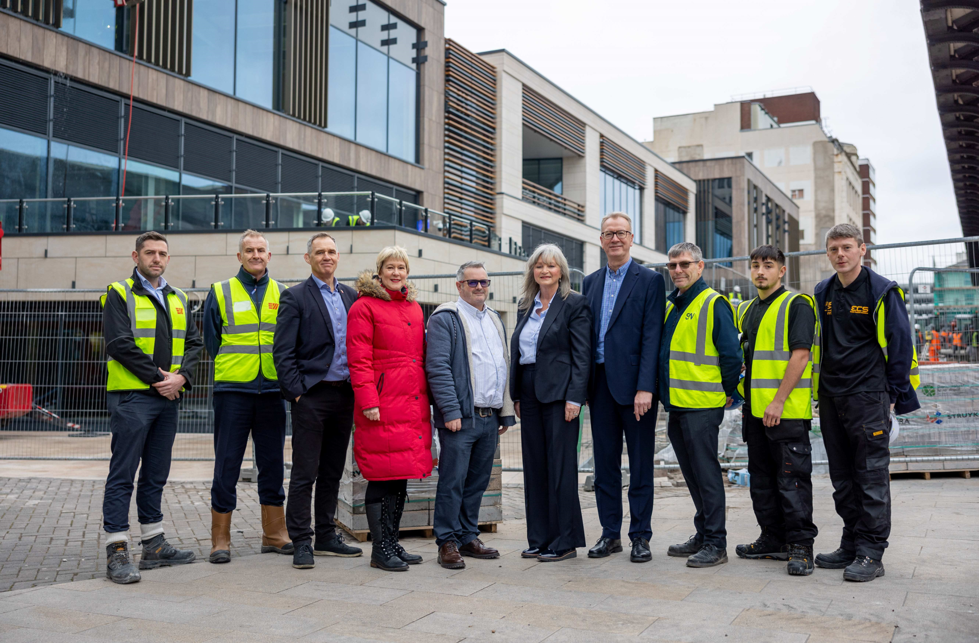 The handover for the Animate leisure complex