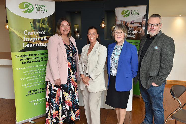 Emma Woan, Tracy Gardiner, Cllr Carole Haythornthwaite and Cllr Scott Brerton