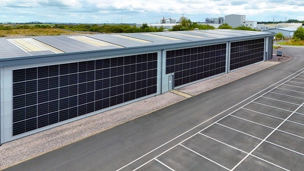 Green Shield Group install cutting-edge solar wall at Addison Group 