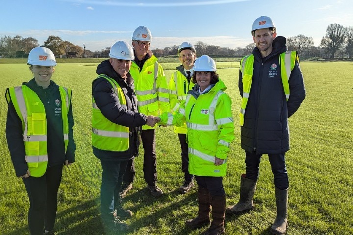 Alice Clarke Matt Merchant Cllr Phillippa Williamson Tom Bailey Behind Paul Allott And Cllr Aidy Riggott