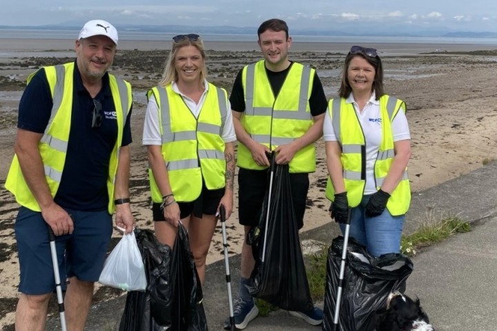 WCF Fuels Beach Clean