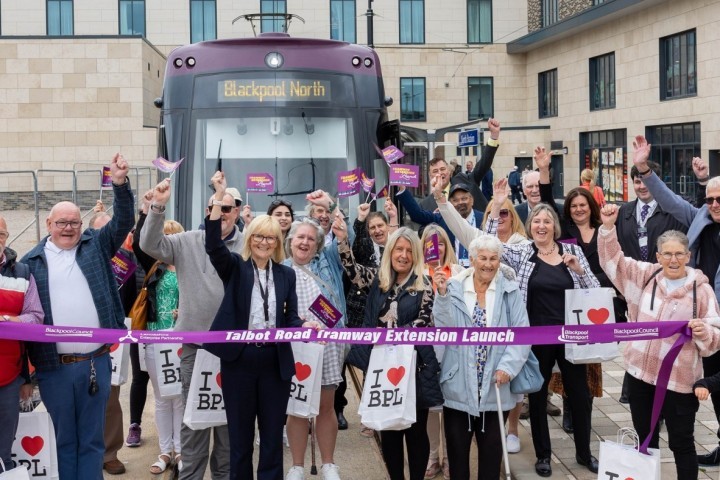 Blackpool Tram Extension Launch