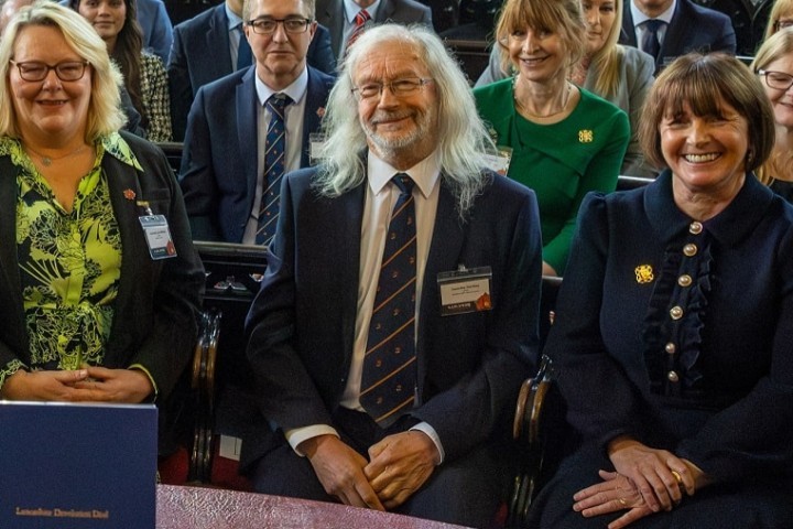 Lynn Williams, Phil Riley and Philippa Williamson